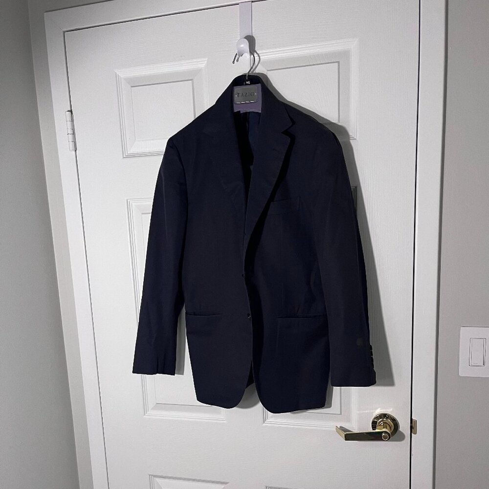 38S Sartorio Napoli Navy Blue Sport Coat